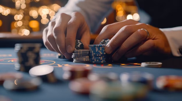 Lucky Neko slot reels showing stacked wild symbols